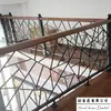 Enciclopédia de Acessórios para Corrimão de Escada de Ferro Forjado Grade de Escada de Ferro Forjado Cerca Corrimão de Villa Sótão Pátio Janela Saliente Duplex