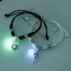 Pulsera Luminosa Estudiante Femenina Dos Personas Mejor Amiga Tres Personas Amistad Moda Coreana Pulsera Luminosa Regalo de Pareja para Hombres y Mujeres