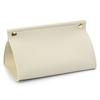 Caja de Pañuelos de Cuero Plegable de Lujo Ligero para el Hogar, Color Sólido, Empresa, Hotel, Venta al por Mayor, Sala de Estar, Comedor
