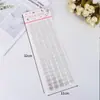 Adesivos DIY de Céu Estrelado Coloridos Grandes Transfronteiriços, Adesivos de Pedras Preciosas, Adesivos de Recompensa de Coração, Adesivos de Diamante para Rosto de Cristal