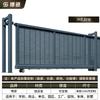 Puerta Corredera Eléctrica Puerta Lineal Aleación de Aluminio Puerta Telescópica Puerta Corredera Automática Acero Inoxidable Puerta de Escuela Fábrica