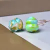 Venda Quente Tendência Nacional Pingente de Cabacinha Laqueada Estilo Chinês Fortuna e Prosperidade Padrão Colorido Arte em Laca Artesanal Joias Versáteis Acessórios para Colar e Pulseira
