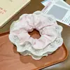Nuevo Scrunchie de Encaje para Niña Dulce Scrunchie de Encaje con Diseño de Donut Dulce Diadema de Pelo de Gama Alta Accesorios para el Cabello