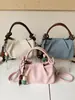 Bolso Plegado de Nicho Transfronterizo para Mujer, Nuevo Modelo de Verano 2026, Bolso de Mano Exquisito con un Toque de Alta Gama, Adecuado para el Trabajo Diario, Bolso de Hombro y Cruzado