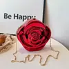 Nova Bolsa de Festa com Flores Gravadas, Bolsa em Formato de Caixa, Bolsa de Acrílico Africana, Europeia e Americana, Bolsa de Celular Moda Transversal de Ombro Único