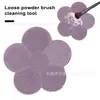 En stock 5 Colores Flor Maquillaje Pincel Silicona Almohadilla de Lavado Fácil de Limpiar Con Ventosa Lápiz de Cejas Esponja Limpieza Maquillaje Brochas Soportes