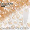 Joias para Nail Art Coração Torto Fundo Plano 3*4mm Diamante de Formato Especial Fundo Plano Diamante Brilhante de Celebridade da Internet Nail Art Usável para Unha DIY Atacado
