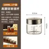 Frasco Dosador de Medicina Chinesa de Grau Alimentício com Escala, Frasco de Armazenamento Resistente a Altas Temperaturas, Copo de Vidro Portátil, Recipiente para Líquido de Medicina Chinesa, Pote Selado