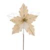 Decoración Artificial de Hoja de Arce Individual Transfronteriza para Montaje de Escena, Accesorio de Fotografía, Decoración de Hoja de Arce Roja, Lazo Navideño