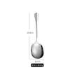 Cuchara de Servir de Acero Inoxidable para Autoservicio, Cuchara de Servir Extensa para Hotel y Restaurante, Cuchara de Servir Grande para Cafetería, Cuchara de Servir, Espátula de Servir