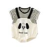 Mamelucos de Verano para Bebé, Ropa Delgada de Manga Corta para Recién Nacido, Ropa para Bebés y Niños Pequeños, Ropa para Gatear