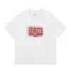 Transfronterizo 2026 Europeo y Americano Estampado Digital Mm6 Algodón Puro Alta Calidad Camiseta para Hombre Mujer Manga Corta Moderna Peso Pesado 230g Capa Base