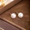 Pendientes de Zirconia de Colores Estilo Europeo y Americano, Simples y Lujosos, de Alta Gama y Elegantes, Pendientes Versátiles, Nuevo Modelo Transfronterizo, Directo de la Fábrica Fuente