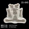 Molde de silicona para azúcar de arcilla de gota de animal de dibujos animados DIY elefante cachorro reno gato punto venta al por mayor