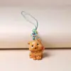 Colgante para Teléfono Móvil Zodiaco Chino Tallado en Madera de Tuya Taihang Pieza de Mano de Talla en Madera Llavero Colgante para Teléfono Móvil Zodiaco Chino