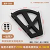 Accesorios de Ferretería para Gabinete de Zapatos Plegable de Acero Inoxidable Espesado, Zapatero Oculto de Múltiples Capas con Tapa Abatible Doble Capa, Giratorio Plegable al por Mayor