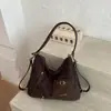 Bolso Retro de Ante para Mujer 2026 Nuevo Estilo Bolso de Hombro Versátil para Viajes Diarios Bolso de Mano Mochila de Moda
