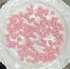 Accesorios para Joyería DIY Acrílico Color Natural Borde de Falda Plisada Cuentas Espaciadoras Hongo Cadena para Collar Cadena de Teléfono Móvil Cuentas con Agujero Horizontal Cuentas Sueltas