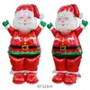 Nuevos Globos de Navidad Muñeco de Nieve Reno Bolas 4D Árbol de Navidad Fiesta de Año Nuevo Decoración de Ventana Festiva Globos
