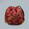 07Jn Bolsa de Brocado Bolsa de Estilo Antiguo para Cuentas de Oración Budista Bolsa para Pulsera, Bolsa Cultural, Bolsa de Embalaje, Bolsa Pequeña de Brocado, Bolsita
