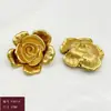 Lujo Ligero, Aroma Pequeño, Botones Decorativos Retro de Rosa, Abrigo, Cortavientos, Chaqueta de Traje, Accesorios de Botones