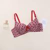 Nova Roupa Interior de Comércio Exterior Feminina Copo Fino Tamanho Grande Reunir Anéis de Aço Ajustáveis Sutiã Transfronteiriço Spot Atacado