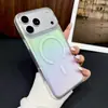 Funda magnética altamente transparente adecuada para Apple 17ProMax, simple 16, gama alta 13, simple 14, funda para teléfono de pareja 15Pro