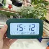 Reloj despertador electrónico inteligente para niños, carga de tres juegos de hora de alarma para que los estudiantes se levanten, despertador con voz