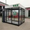 Cabinas para Fumar, Lugares Públicos, Salas de Fumadores Móviles, Áreas de Descanso Exteriores de Fábricas, Casetas de Vigilancia de Acero Inoxidable, Ocio y Multifuncional