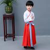Trajes de Actuación Sutra de Tres Caracteres para Niños y Niñas Trajes Antiguos Trajes de Actuación Hanfu para Jardín de Niños Guoxue Ropa para Niños al Mayoreo