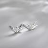 Estilo K de Pendientes Pequeños de Plata S925 para Mujer, Pendientes Antialérgicos, Sencillos Elegantes, Pendientes Set al por Mayor Pinduoduo Taobao
