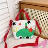 Bolso de Lona ins Bolso para Niños Estilo Coreano Cartera Pequeña Graffiti Hombro Portátil Dibujos Animados Accesorios Bolso Lindo LOGO