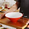 Tazones de melamina para fideos, tazones cónicos especiales para restaurantes de fideos, tazones de sopa y fideos de imitación de porcelana para restaurantes comerciales, tazones para fideos de res, tazones grandes para sopa picante