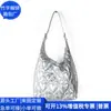 Tendência Nacional Estilo Coreano Bolsa Transversal de Algodão Plissada Bolsa Plissada de Couro Rpet Estilo Japonês Jaqueta Puffer Bolsa Tote Fábrica de Personalização