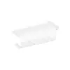 Soporte magnético para cepillos de dientes y estante de almacenamiento para debajo del espejo del gabinete, no requiere perforación, para cepillos de dientes eléctricos, rastrillos y dispensadores de pasta de dientes