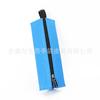 Bolsa de Lona Casual de Color Contrastante para Papelería y Cosméticos Estilo Coreano Lona Azul Bolsa de Cosméticos de Mano Estuche de Lápices de Gran Capacidad