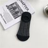 Calcetines para Hombre Calcetines de Barco Verano Ultradelgados de Corte Bajo Calcetines para Aire Acondicionado Boca Baja Invisibles Cortos Malla Transpirable Ins Trendy