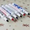 Papelería de oficina pluma para pizarra borrador borrable pluma de cabeza grande de un solo cabezal pluma para pizarra de color real 0895B