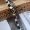 Nuevas Cuentas de Cristal Blancas y Negras de 5 mm Gasa con Cuentas Hecha a Mano con Encaje de Perlas de Imitación Accesorios Decorativos de Encaje para Ropa DIY