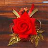 Atacado de Fornecedores de Casamento Corsage de Noivo e Noiva Corsage para Padrinhos e Madrinhas Corsage de Boas-Vindas VIP