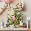 Amazon 2026 Gnomo Enano Hada Árbol de Navidad de Escritorio Fiesta Familiar Regalo Decoración Adorno