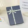 Caja de Regalo Empresarial, Caja de Empaque de Perfume con Lazo, Tapa Cielo y Tierra, Caja de Regalo para Labial Esmerilado, Regalo de Recuerdo, Buena Apariencia