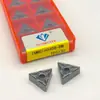 Pastilha de torneamento CNC Triangular TNMG160408-BM para usinagem externa de aço e aço inoxidável