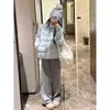 2026 Chaqueta Corta de Algodón con Parches en Manga Tejida para Mujer Cuello Alto Petite Ligera Diseño Coreano Ropa Exterior de Estudiante Abrigo de Algodón