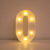 Venda quente 26 Inglês letras luzes LED símbolo modelagem luzes digitais aniversário confissão proposta atmosfera decorativo luzes coloridas