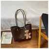 Bolsa Casual Simple de Gran Capacidad para el Trabajo al por Mayor para Mujer Nueva Moda Bolso Tote de Trabajo Versátil para el Hombro