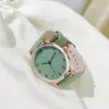 Reloj de cinturón para estudiante simple y moderno estilo coreano, reloj fresco y elegante para chicas, diseño de nicho, reloj para mujer de alto valor estético