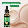 Solución Transfronteriza de 7 Días para Reparación de Uñas con Esencia de Jengibre para Reparar Uñas Grises, Nutrir el Perímetro de las Uñas y Proporcionar Cuidado General para Manos y Pies, 30 ml