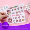 Personalizado bonito dos desenhos animados Thermos adesivo impermeável ins estilo pvc adesivo copo de água notebook manual estudante adesivo