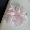 Goma de Pelo Plisada Grande Estilo Coreano, Fresca y Dulce, Accesorio Irregular de Tela Hecho a Mano para el Cabello